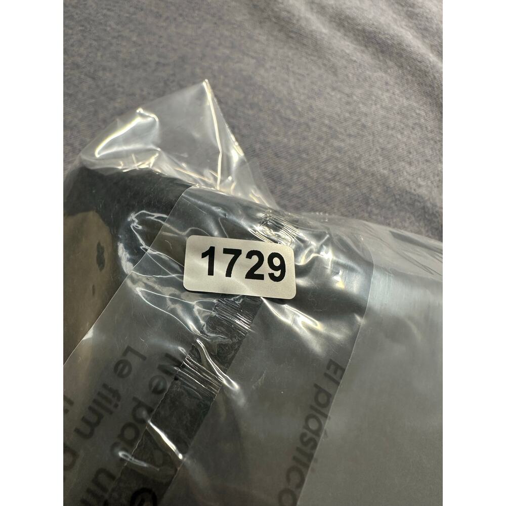 NWT Madewell Alpaca Blend Black Puff Shoulder Size Medium Mock Neck Cropped - Picture 7 of 7